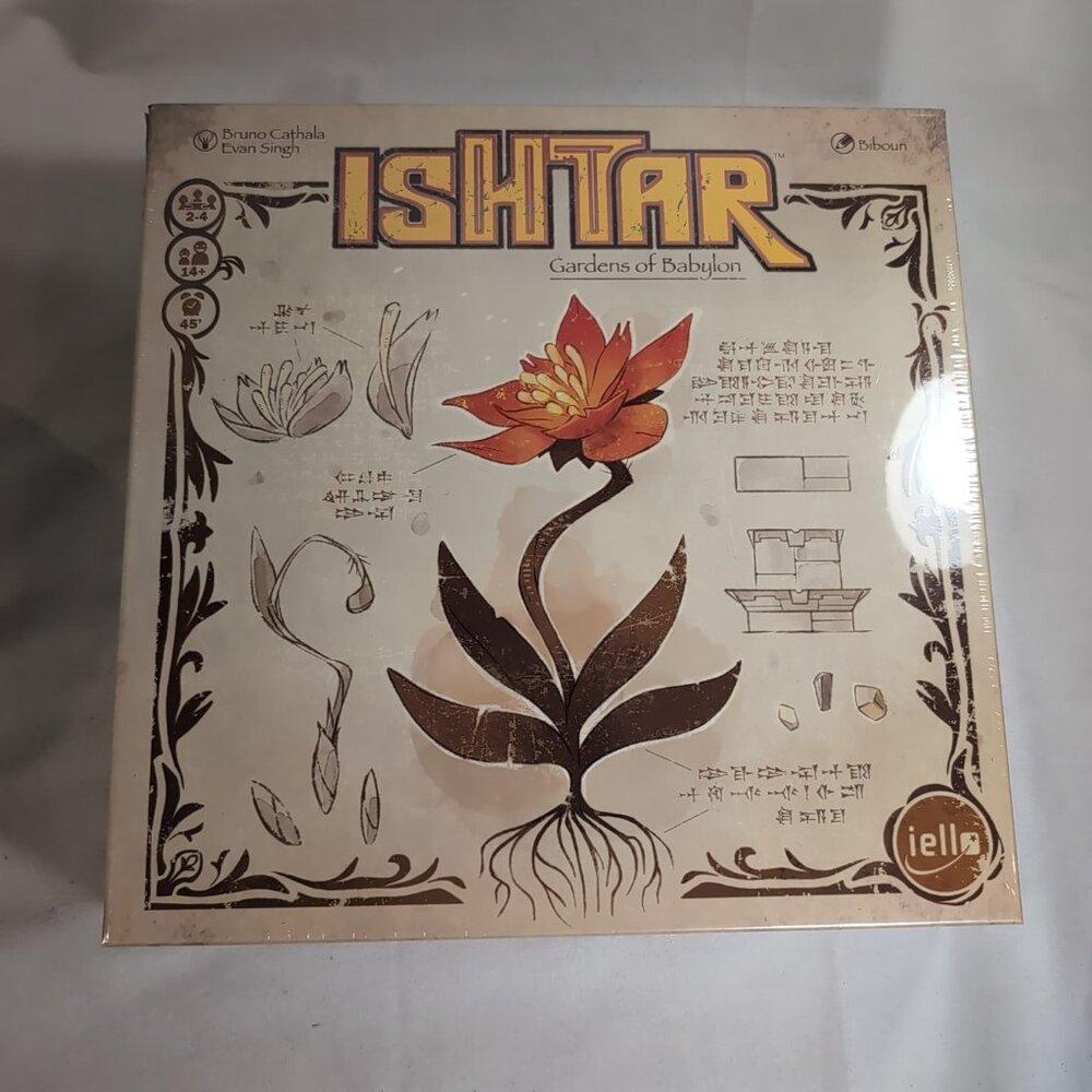 Ishtar Gardens of Babylon Board Game NEW SEALED Cathala Singh Iello